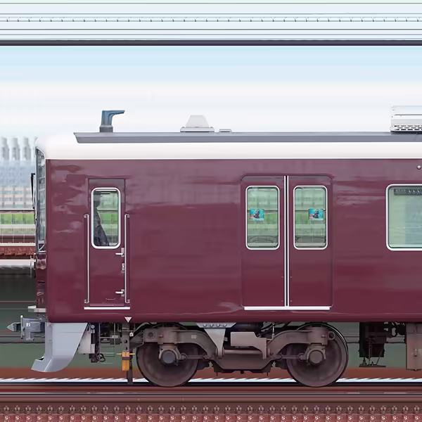 阪急2000系2000編成（浜側）