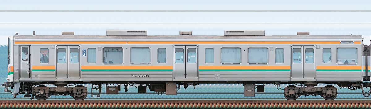 Jr東海211系クハ210 5040の側面写真 Railfile Jp 鉄道車両サイド