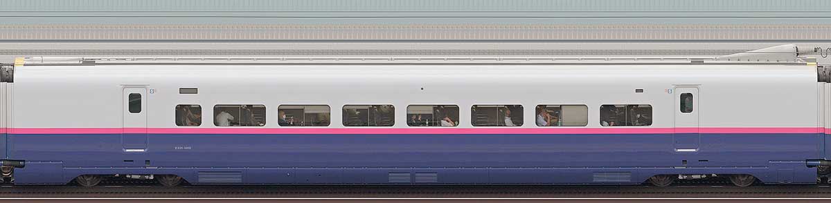 JR東日本E2系E225-1409山側の側面写真
