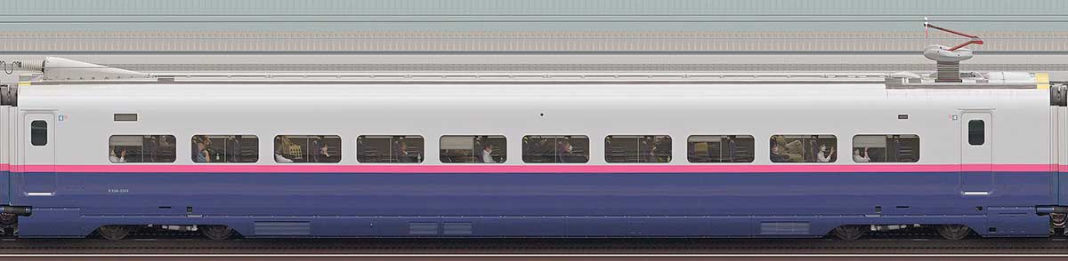 JR東日本E2系E226-1209山側の側面写真