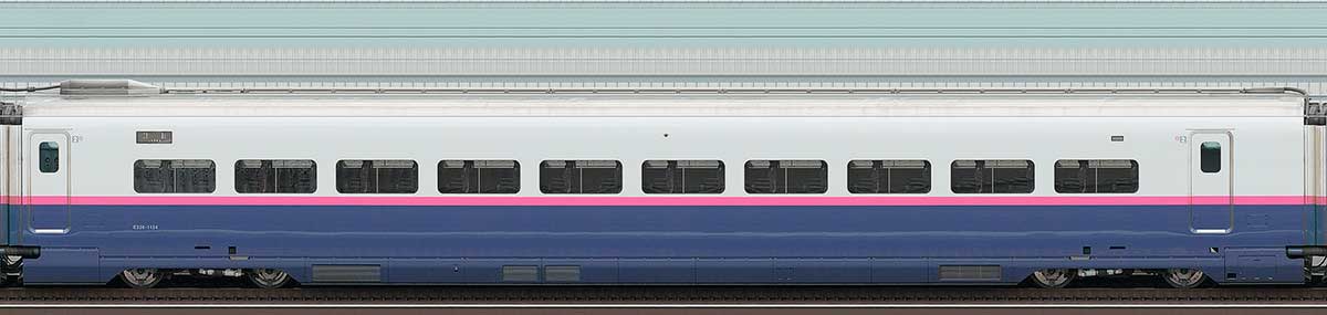 JR東日本E2系E226-1124山側の側面写真