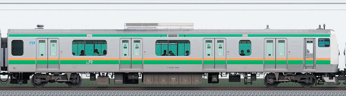 JR東日本 E233系3000番台 湘南新宿ライン\u003cbr\u003e10個75mm×150mm