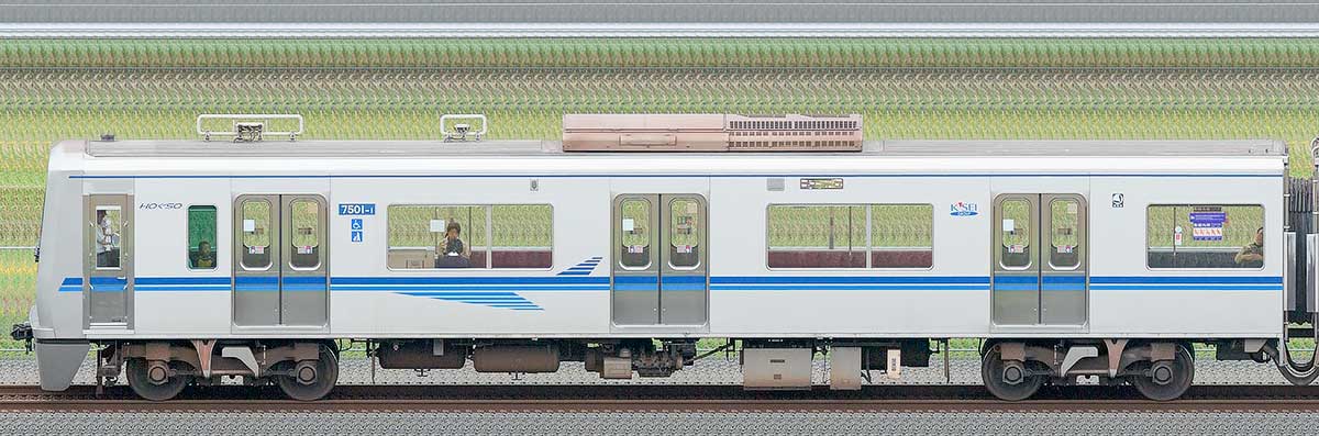 北総鉄道7500形7501-1の側面写真｜RailFile.jp｜鉄道車両サイドビュー ...