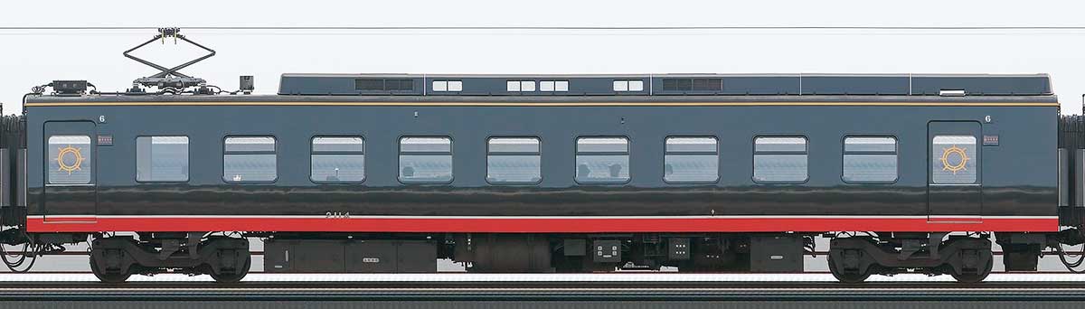 伊豆急行2100系「黒船電車」モハ2114山側の側面写真