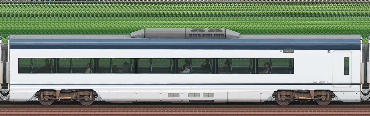 京成AE形AE6-3海側の側面写真