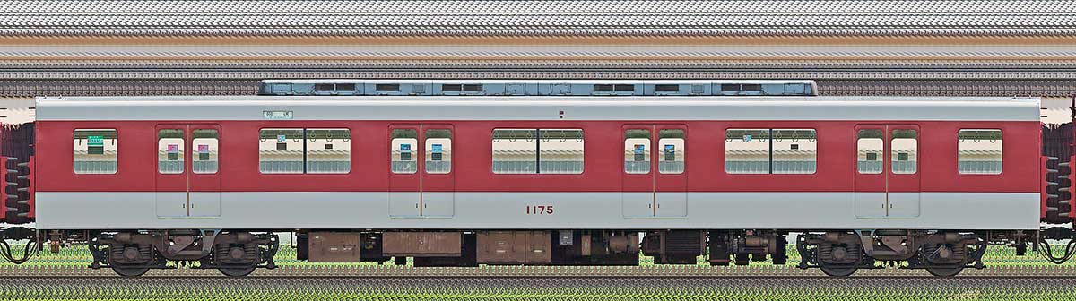 近鉄1021系サ1175山側の側面写真