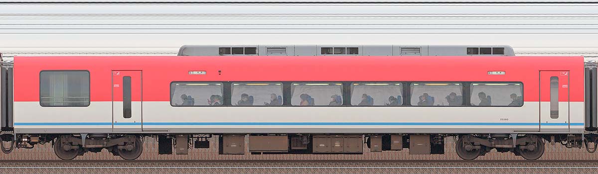 近鉄23000系車両（伊勢志摩ライナー）形式定員板 - 鉄道