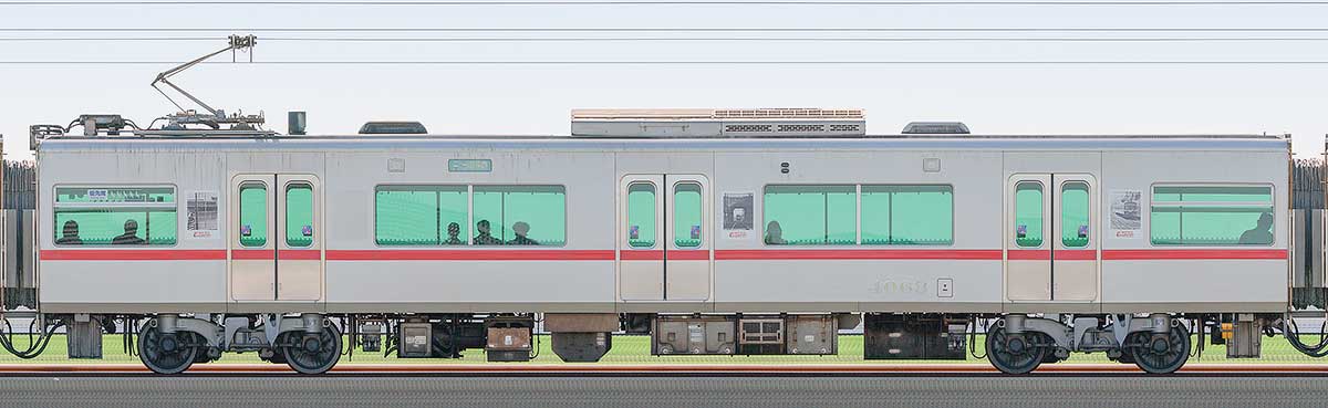 名鉄4000系「名鉄瀬戸線120周年記念トレイン」モ4063山側の側面写真