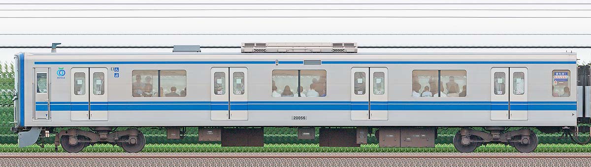 西武20000系クハ200562位・4位側の側面写真