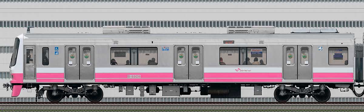 新京成00形クハ28の側面写真 Railfile Jp 鉄道車両サイドビューの図鑑