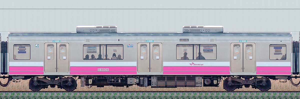 新京成00形モハ36の側面写真 Railfile Jp 鉄道車両サイドビューの図鑑