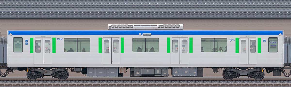 東武60000系モハ63502海側の側面写真