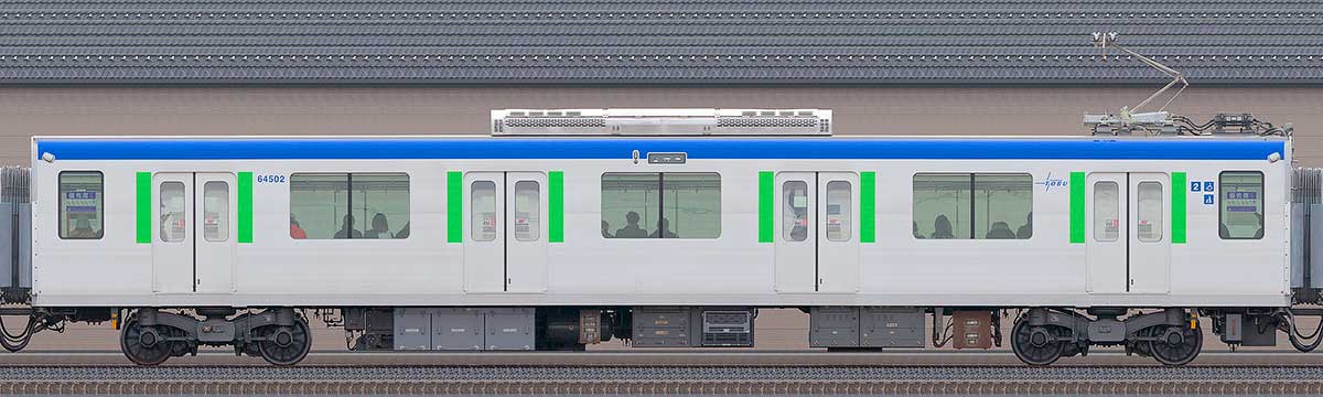 東武60000系モハ64502海側の側面写真