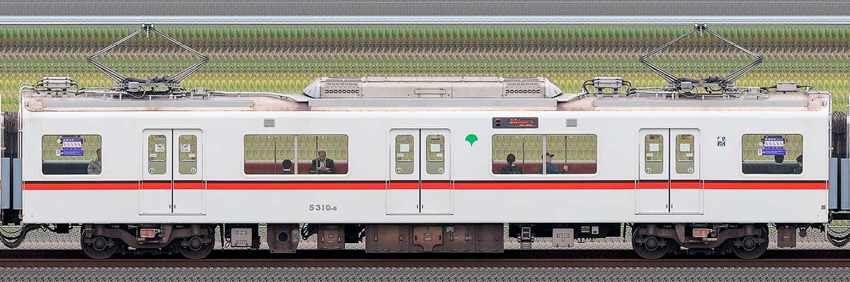 東京都交通局 浅草線 5300形5310-6の側面写真｜RailFile.jp｜鉄道車両 