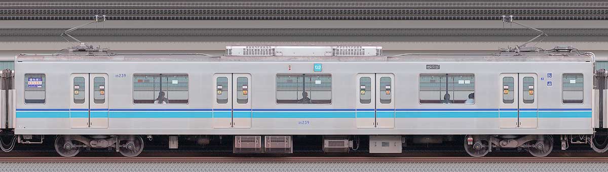 東京メトロ05系12次車05-239山側の側面写真