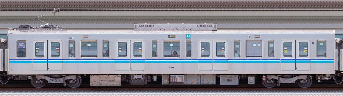 東京メトロ05系4次車05-314山側の側面写真