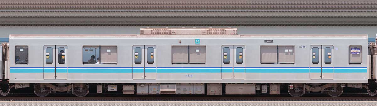 東京メトロ05系11次車05-336海側の側面写真