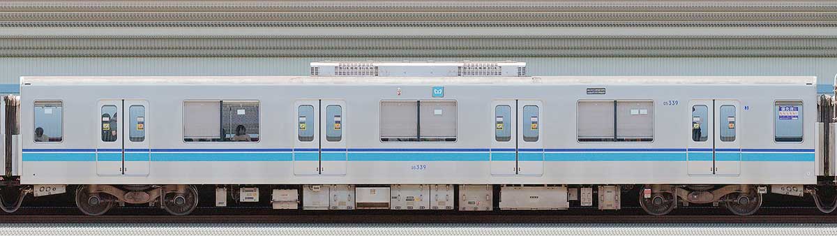 東京メトロ05系12次車05-339海側の側面写真