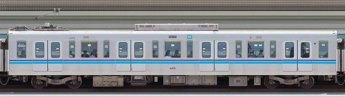 東京メトロ05系5次車05-515山側の側面写真
