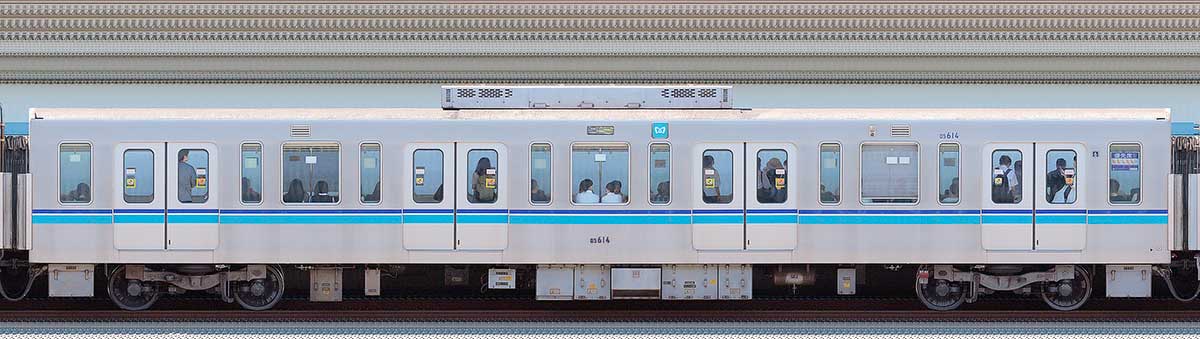 東京メトロ05系4次車05-614海側の側面写真