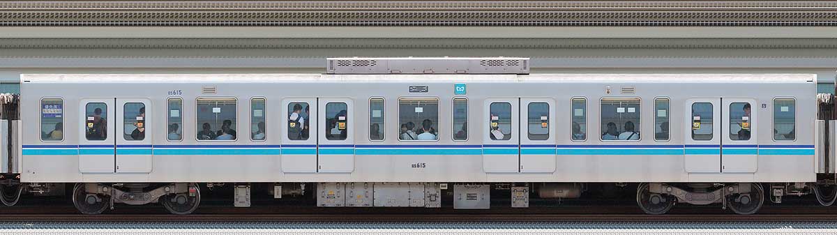 東京メトロ05系5次車05-615山側の側面写真