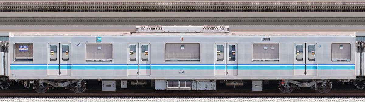 東京メトロ05系10次車05-631山側の側面写真