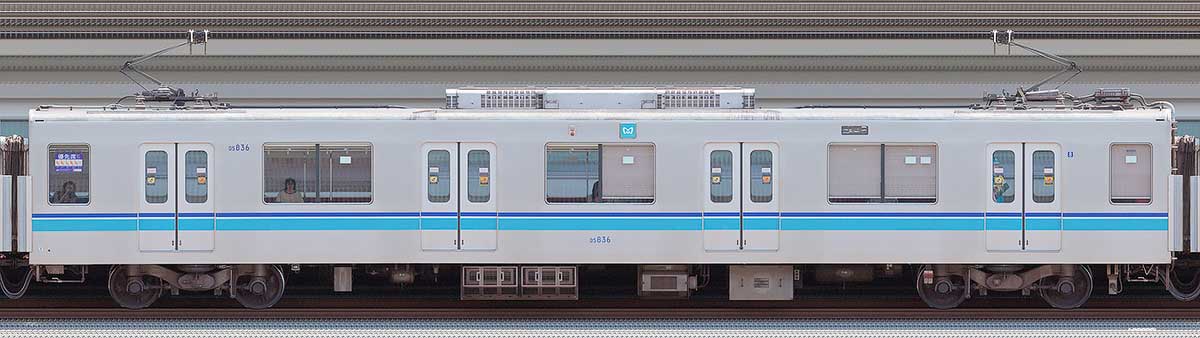 東京メトロ05系11次車05-836山側の側面写真