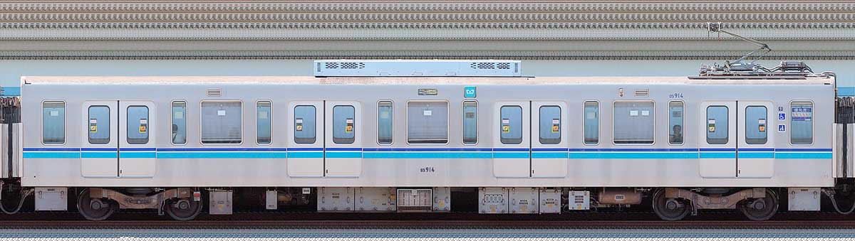 東京メトロ05系4次車05-914海側の側面写真