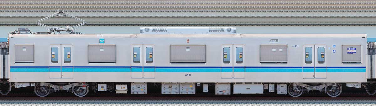 東京メトロ05系10次車05-931海側の側面写真
