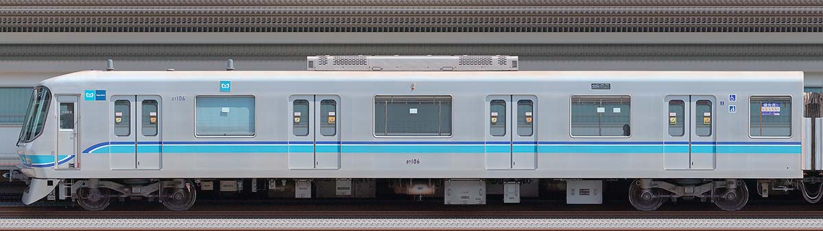 東京メトロ07系07-106山側の側面写真