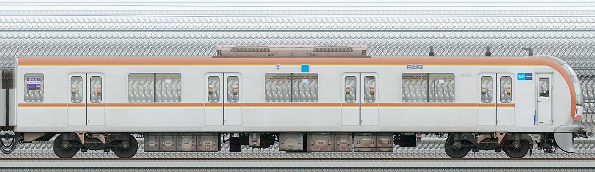 東京メトロ10000系101051側の側面写真