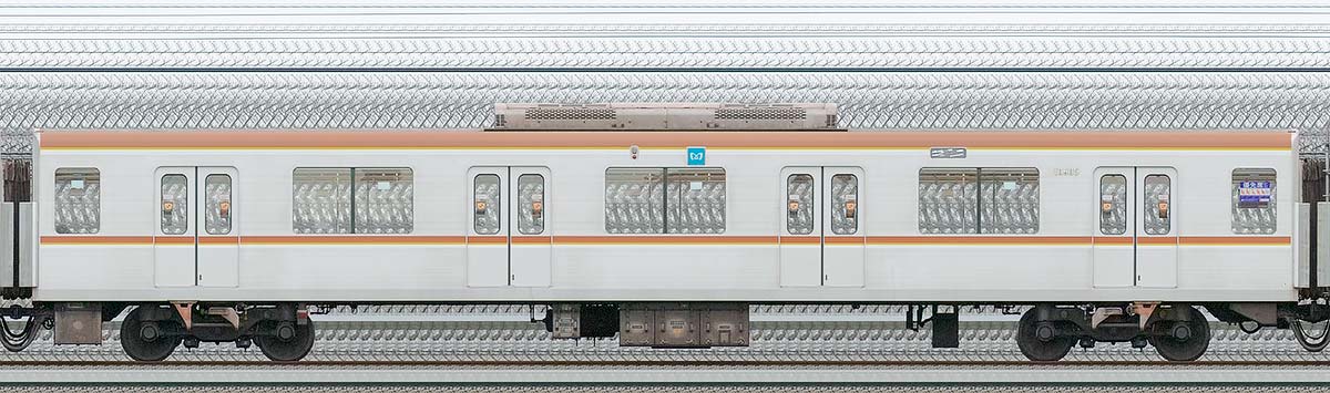 東京メトロ10000系106051側の側面写真