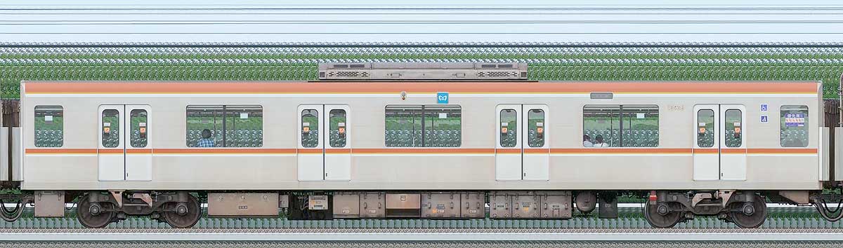 東京メトロ10000系109361側の側面写真