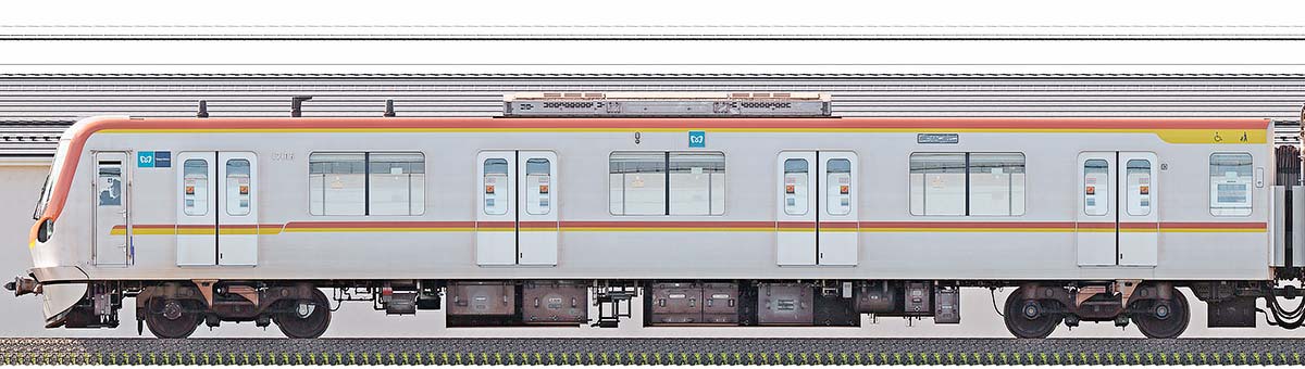 東京メトロ17000系171062側の側面写真