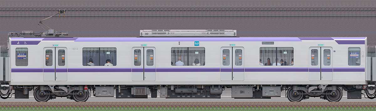 東京メトロ18000系18212山側の側面写真