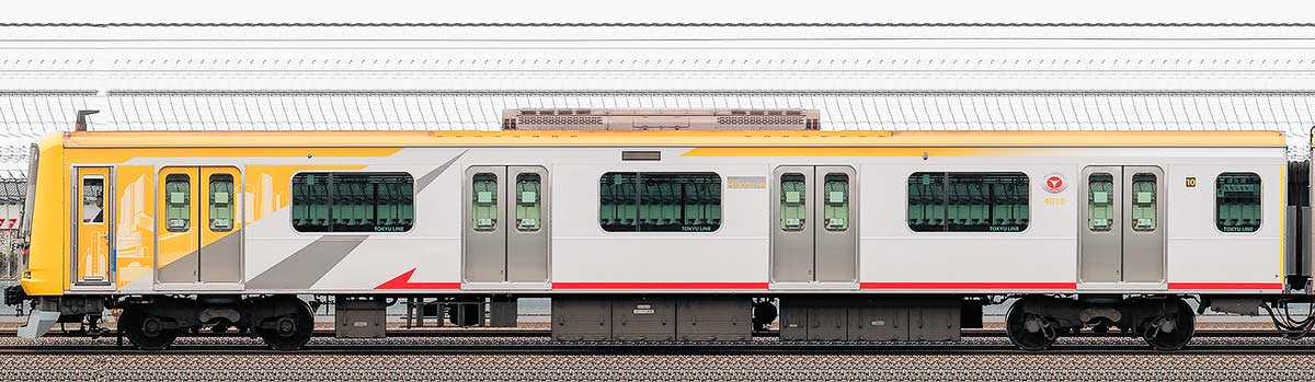 東急5050系4000番台クハ4010「Shibuya Hikarie号」の側面写真 