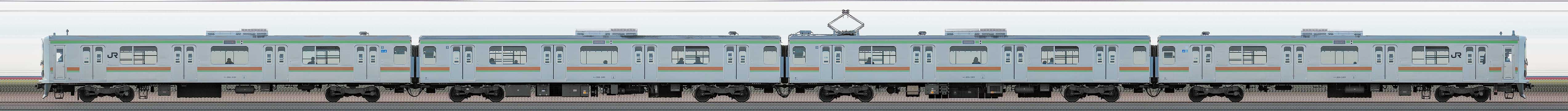 JR東日本 八高・川越線 209系3100番台 川71編成（海側）｜RailFile.jp 