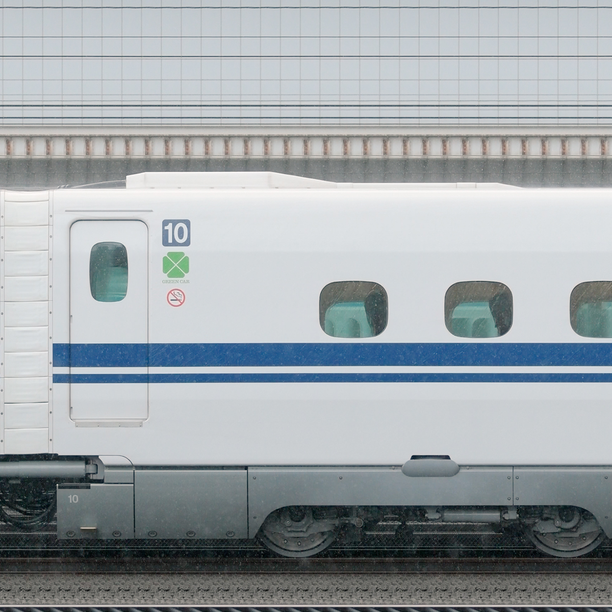 JR東海N700S量産車737-3の側面写真｜RailFile.jp｜鉄道車両サイド
