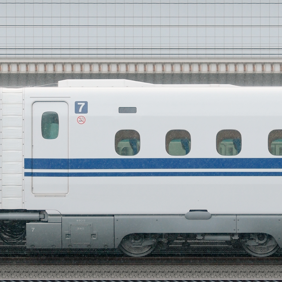 JR東海N700S量産車747-403の側面写真｜RailFile.jp｜鉄道車両