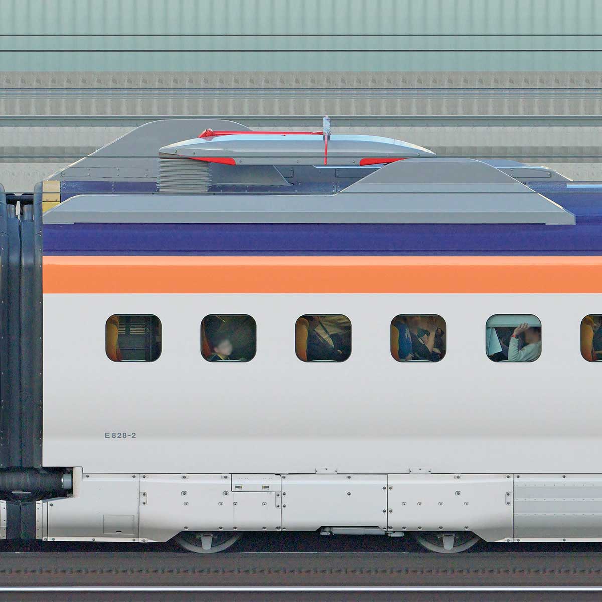 Jr東日本e8系e828 2の側面写真｜railfile Jp｜鉄道車両サイドビューの図鑑