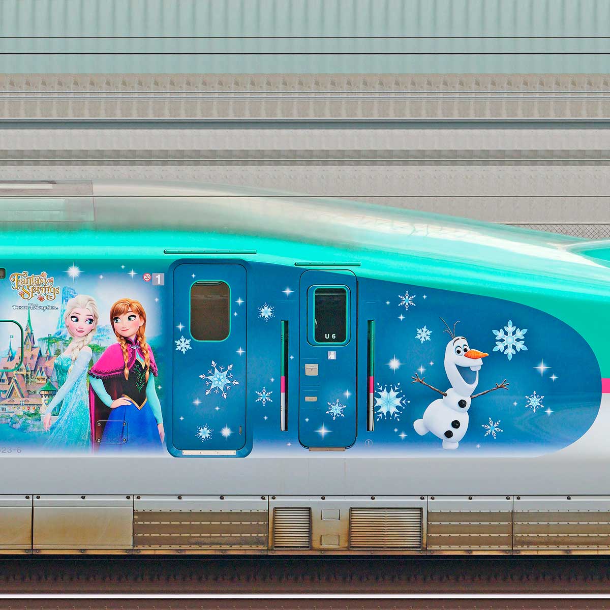 JR東日本E5系「Magical Journey Shinkansen」E523-6の側面写真