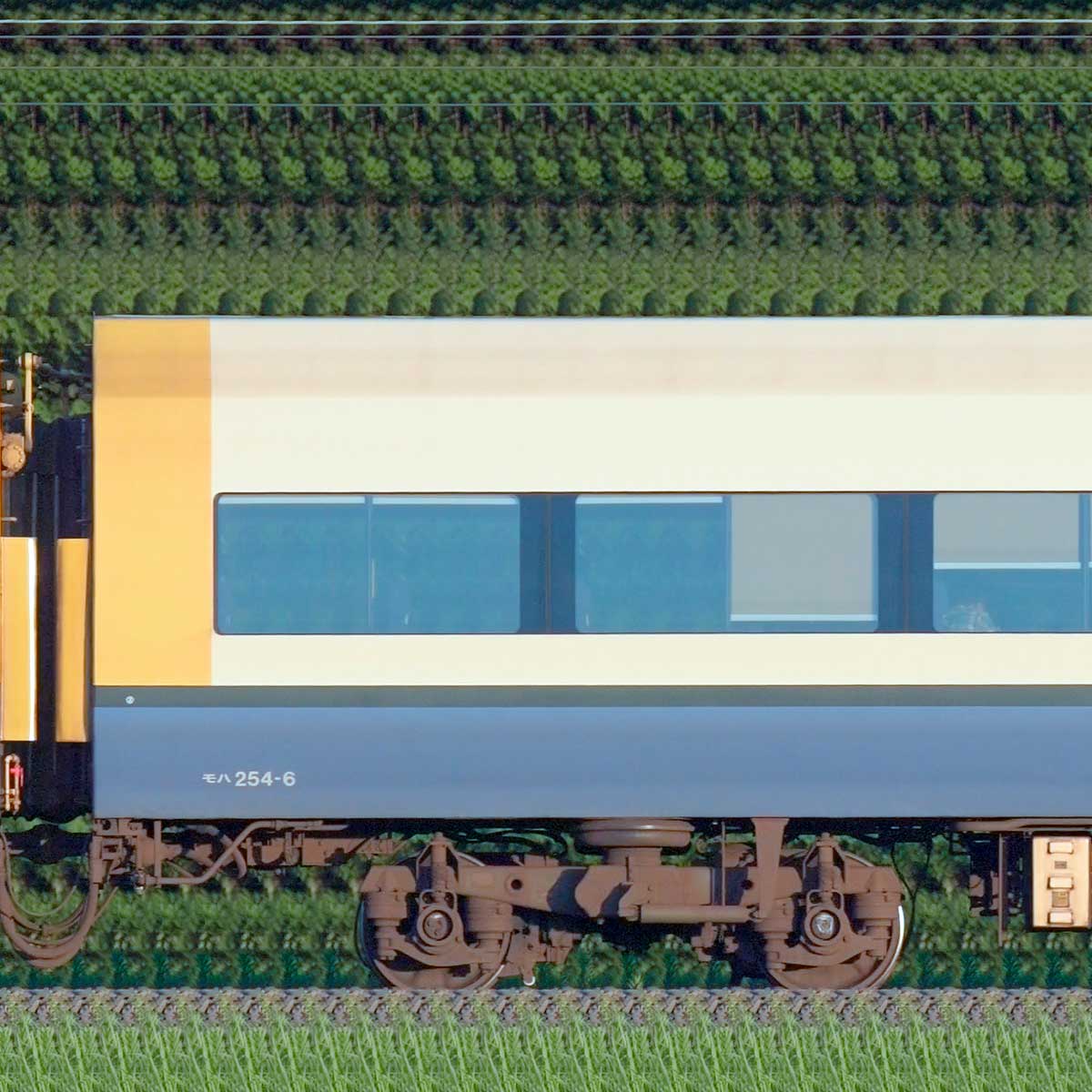 JR東日本255系モハ254-6の側面写真｜RailFile.jp｜鉄道車両