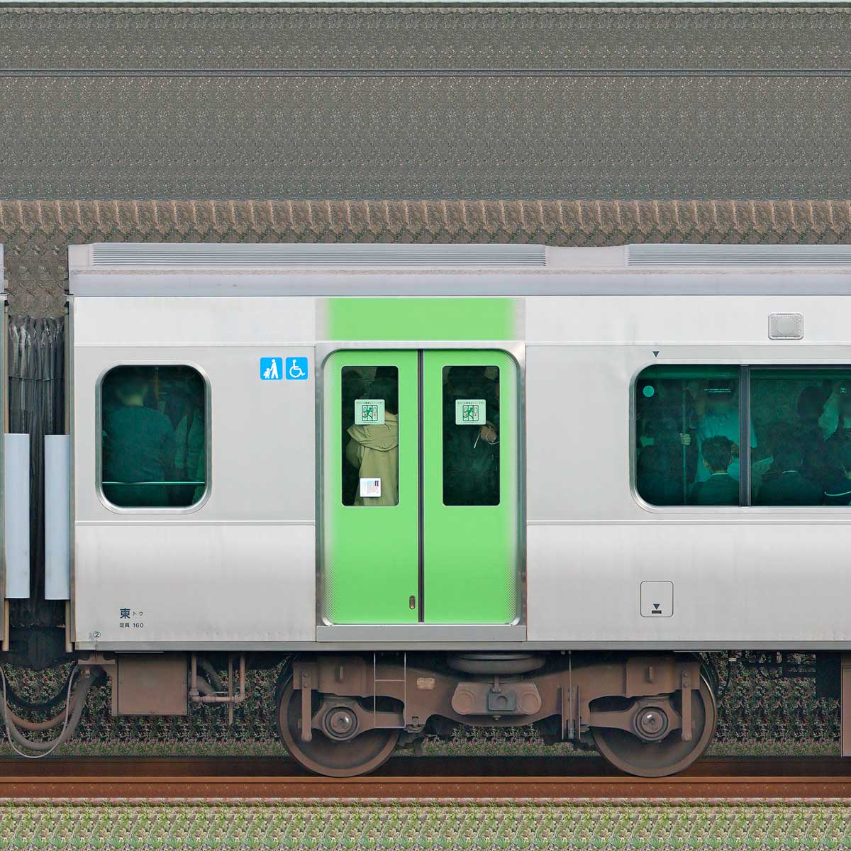 E231山手線JR東日本 飾り付ける 新津車両製作所 スレンレス