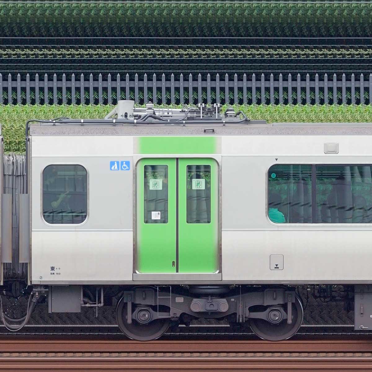 Jr東日本e235系モハe235 の側面写真 Railfile Jp 鉄道車両サイドビューの図鑑