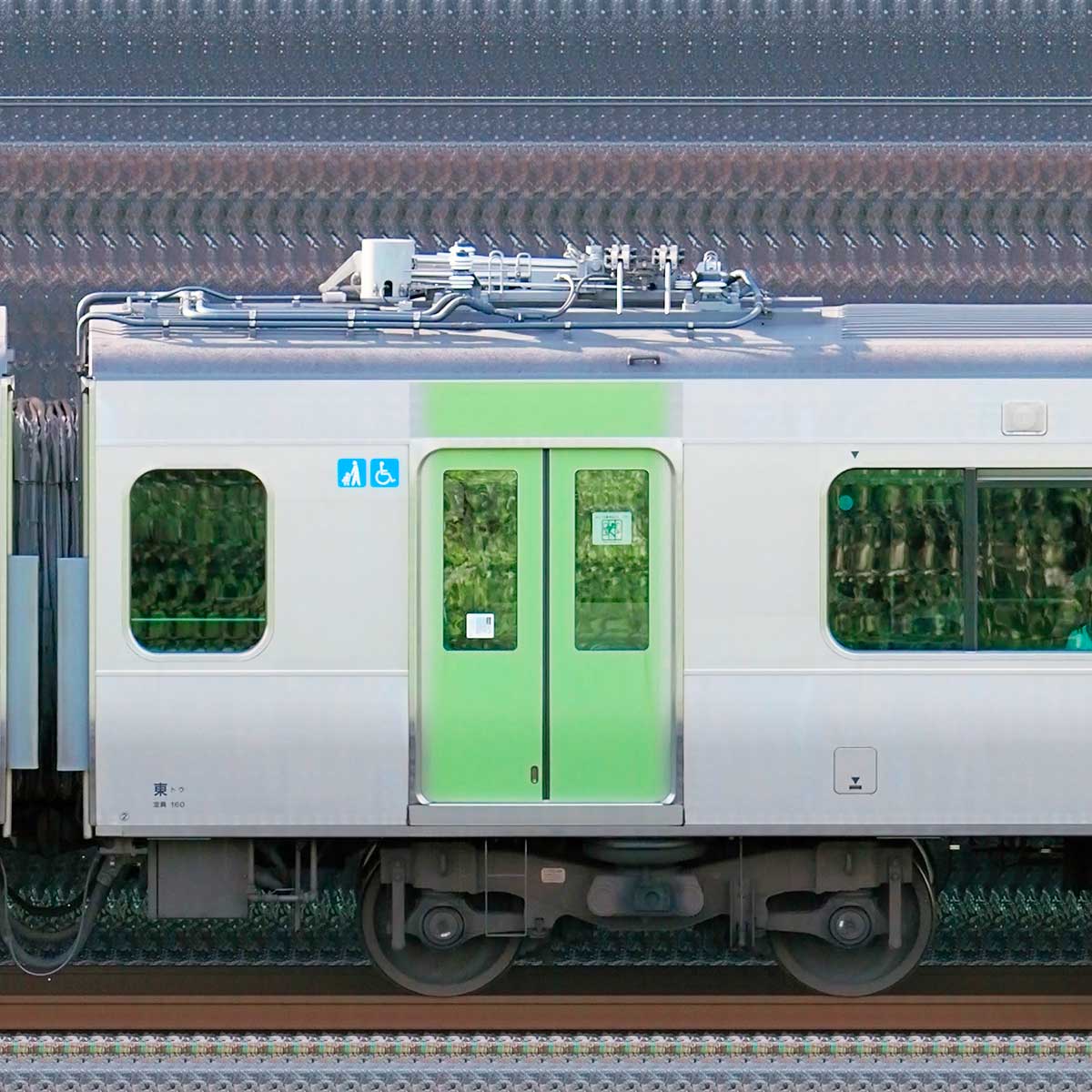 JR東日本E235系モハE235-89の側面写真｜RailFile.jp｜鉄道車両サイド 