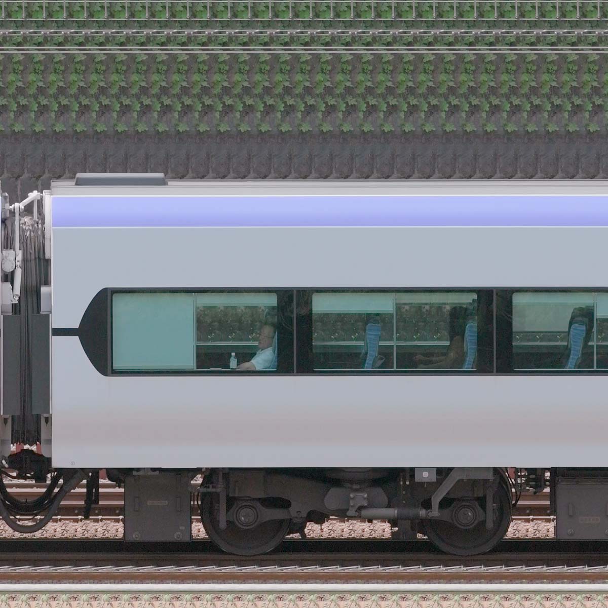 JR東日本E353系（量産先行車）モハE352-1の側面写真｜RailFile