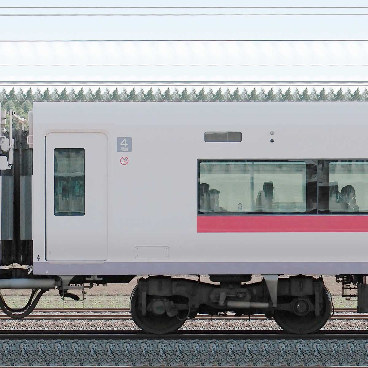 JR東日本E657系サハE6575の側面写真｜RailFile.jp｜鉄道車両サイドビューの図鑑