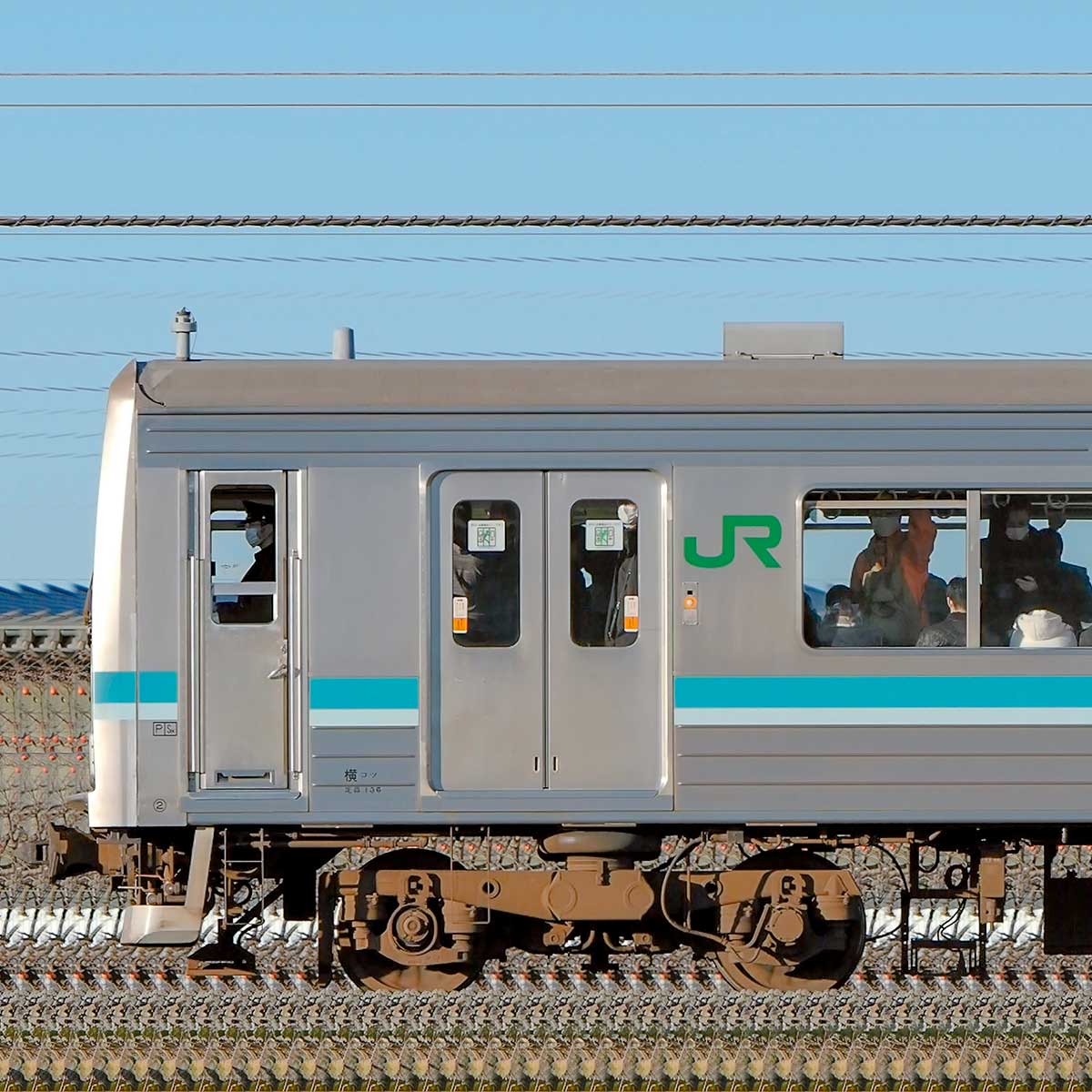 JR東日本 相模線 205系500番台R12編成（軌道材料モニタリング装置搭載