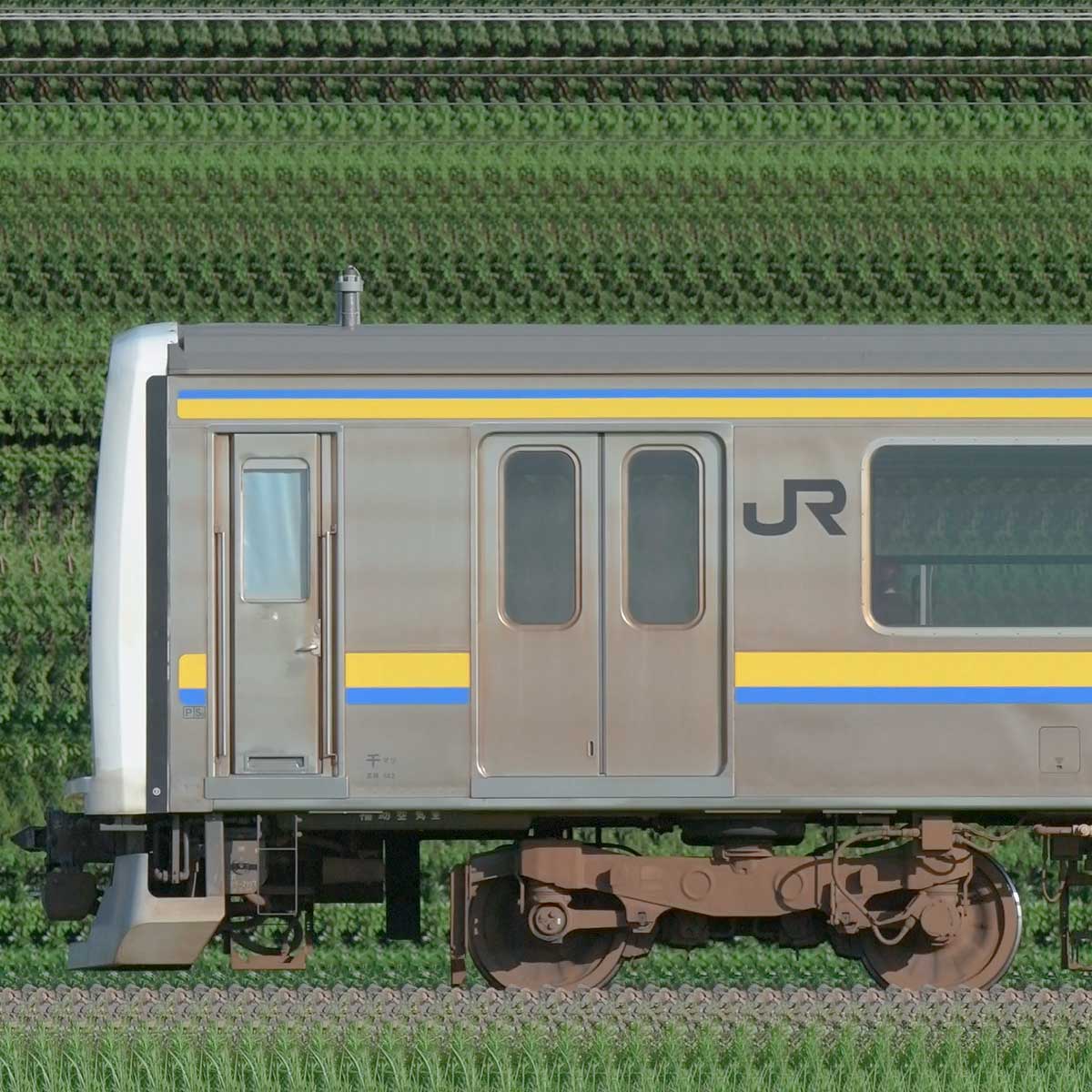 JR東日本 幕張車両センター 209系2100番台C607編成（山側）｜RailFile