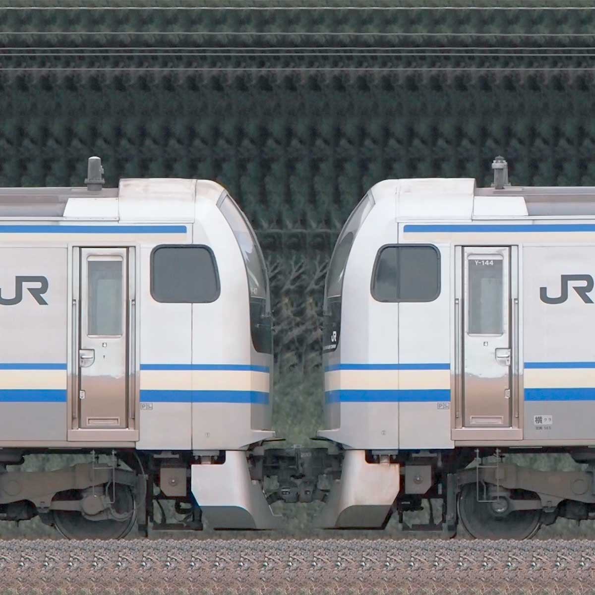 JR東日本 横須賀線・総武快速線 E217系Y-47編成+Y-144編成（山側